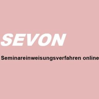 Logo SEVON - Seminareinweisungsverfahren online